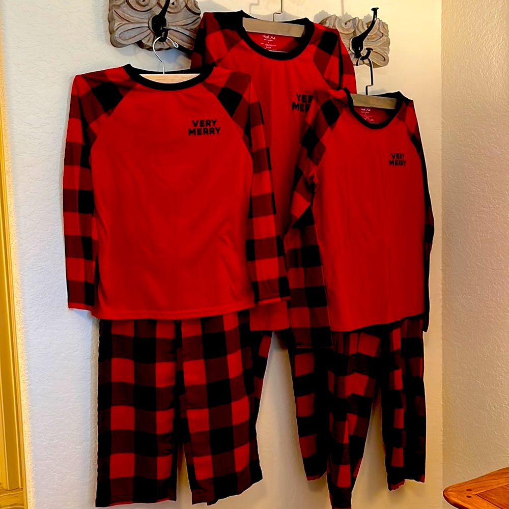 North Pole “Very Merry” Family PJ Set